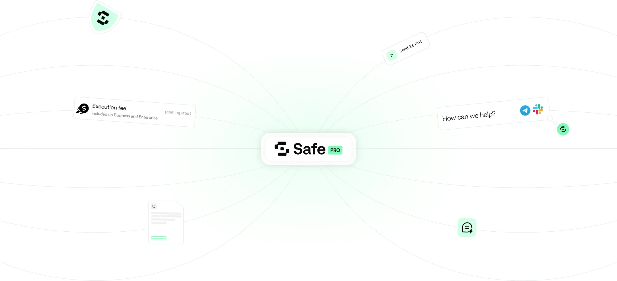 Safe Pro at the center of support, fees and operations